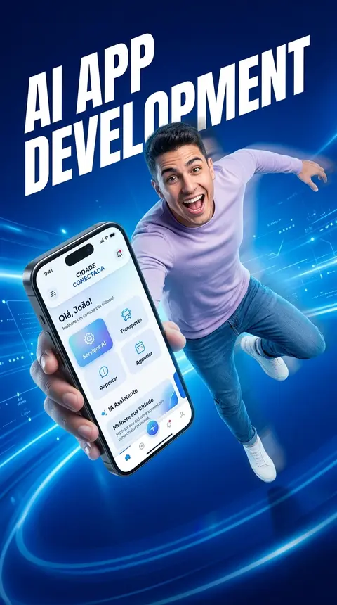 A high-energy futuristic civic technology campaign poster, viewed from a dramati - AI生成图片 2