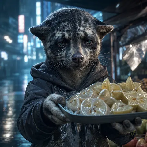 16:9 horizontal cinematic close-up, photoreal anthropomorphic animal portrait, a - AI生成图片 1