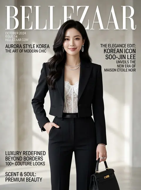 Using the provided reference image, create an ultra-realistic luxury fashion mag - AI生成图片 2