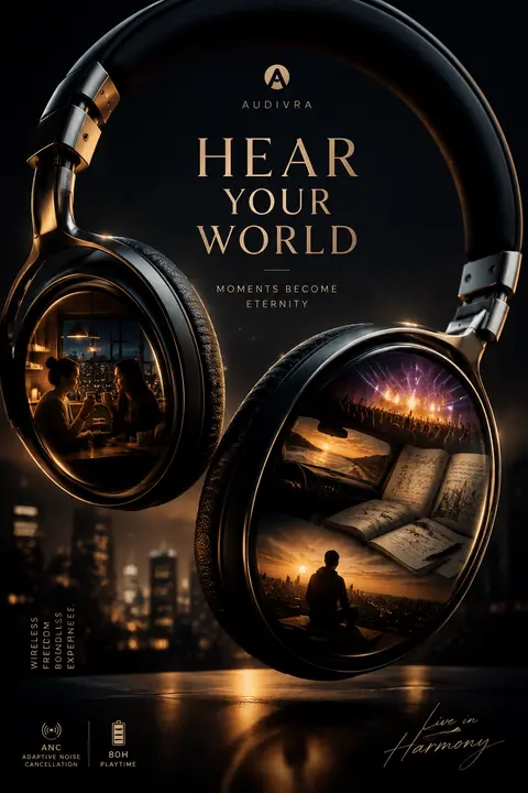 Luxury vertical campaign artwork in 9:16 format featuring a sleek graphite-and-c - AI生成图片 2