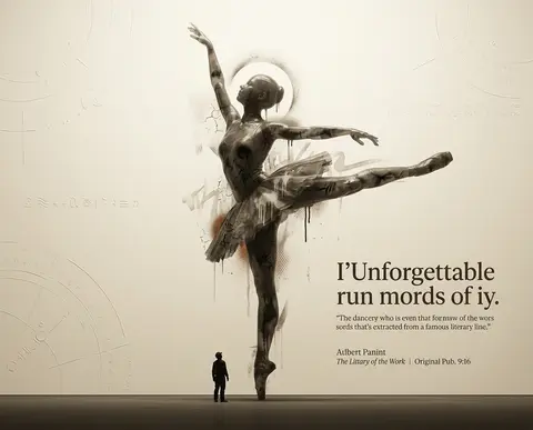 9:16 vertical literary art poster, radically reimagined as a haunting graffiti-m - AI生成图片 1