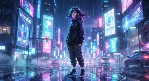 Create an ultra-detailed cinematic anime illustration in the style of a high-bud - AI生成图片 2
