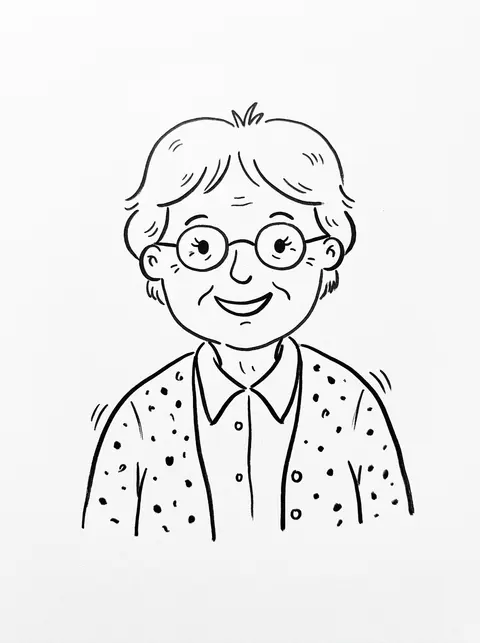Transform the image into a minimalist hand-drawn doodle illustration. Use simple - AI生成图片 2