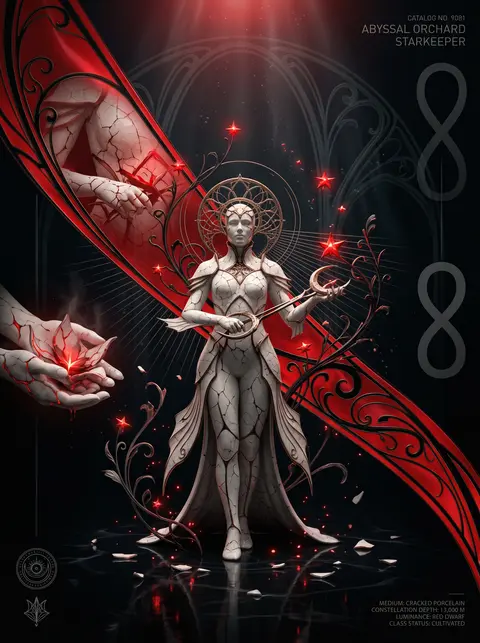 Epic art nouveau campaign poster, vertical 4:5, monumental luxury composition se - AI生成图片 2