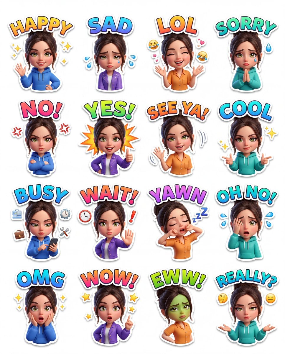 { "task": "premium_animated_sticker_pack", "ref_image": "use_only_uploaded_i - AI生成图片 4