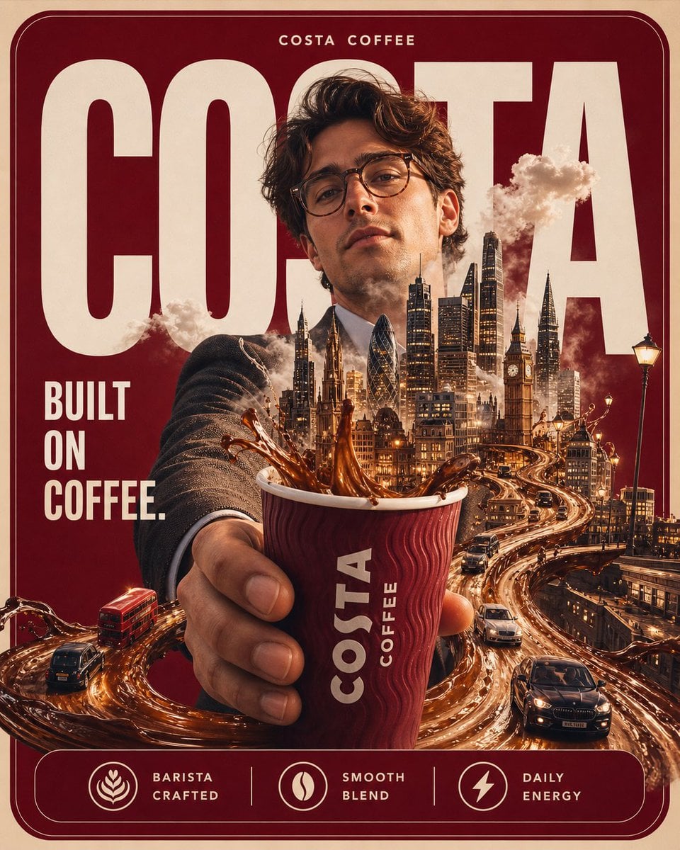 FORMAT: 4:5 vertical premium poster, 8K, bold commercial layout × surreal realis - AI生成图片 2