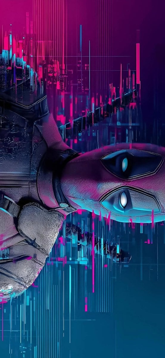 A cinematic, vertical graphic poster of a masked vigilante in a tactical carbon- - AI生成图片 4