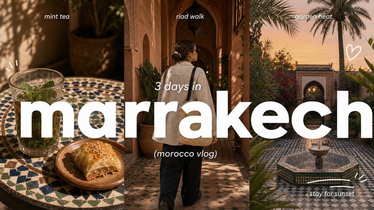 Create a 9:16 image in the "Clean Triptych Travel Vlog Thumbnail" style. Subjec - AI生成图片 4
