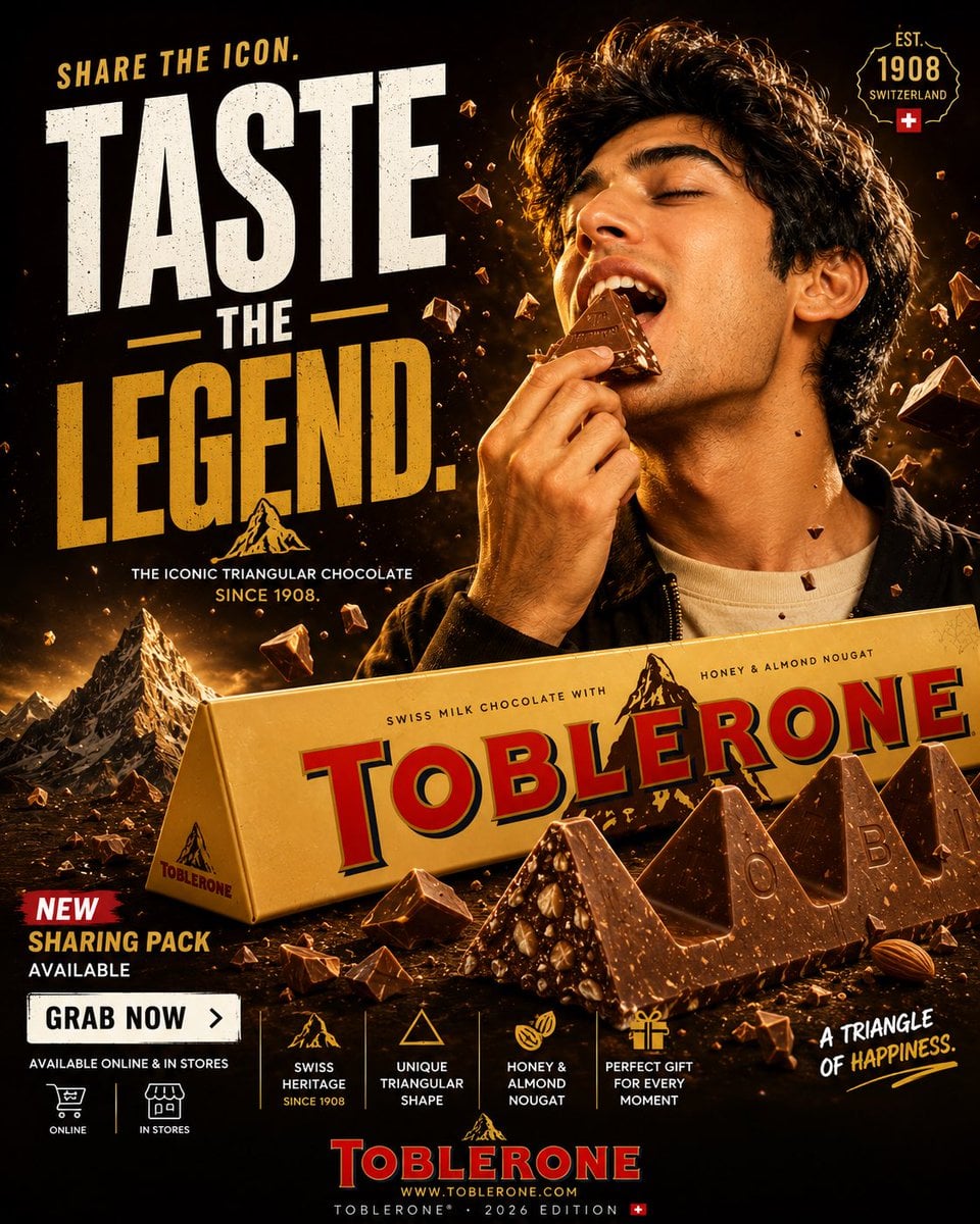 FORMAT: 4:5 vertical hyper-commercial chocolate campaign poster, ultra-high reso - AI生成图片 3