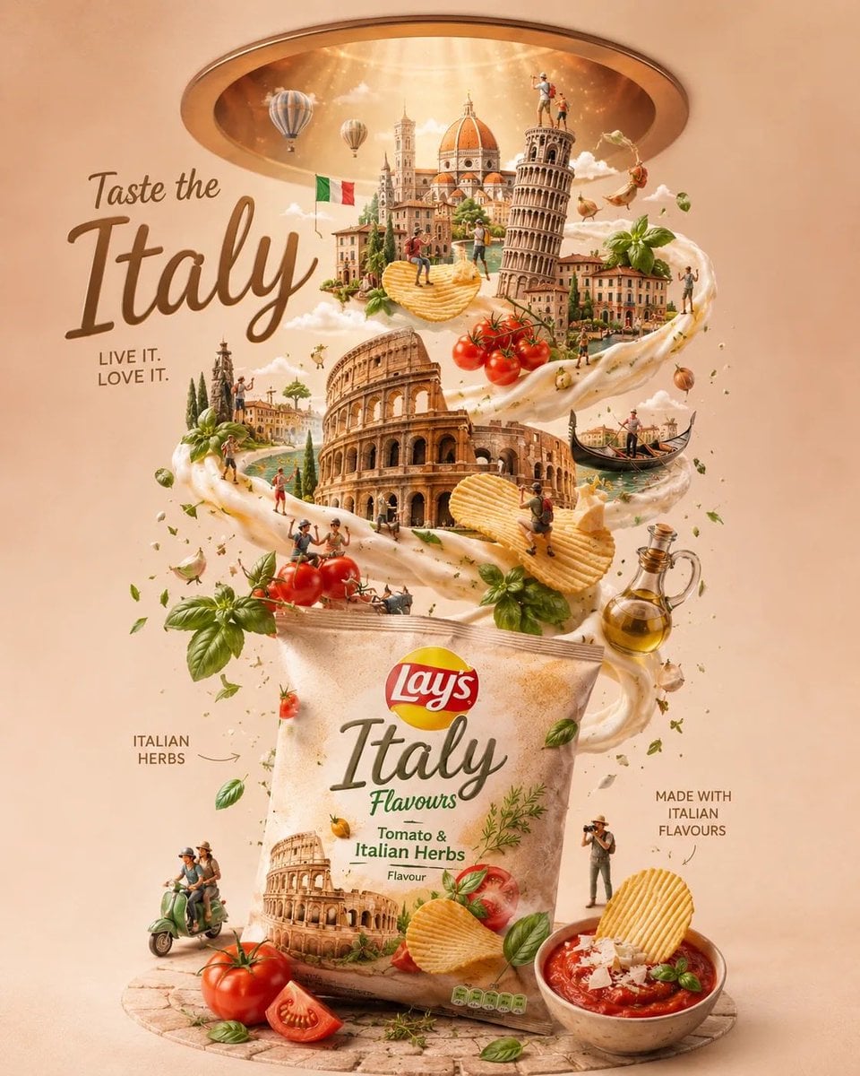 Ultra-detailed premium travel-food advertisement poster for [CITY/COUNTRY], vert - AI生成图片 2