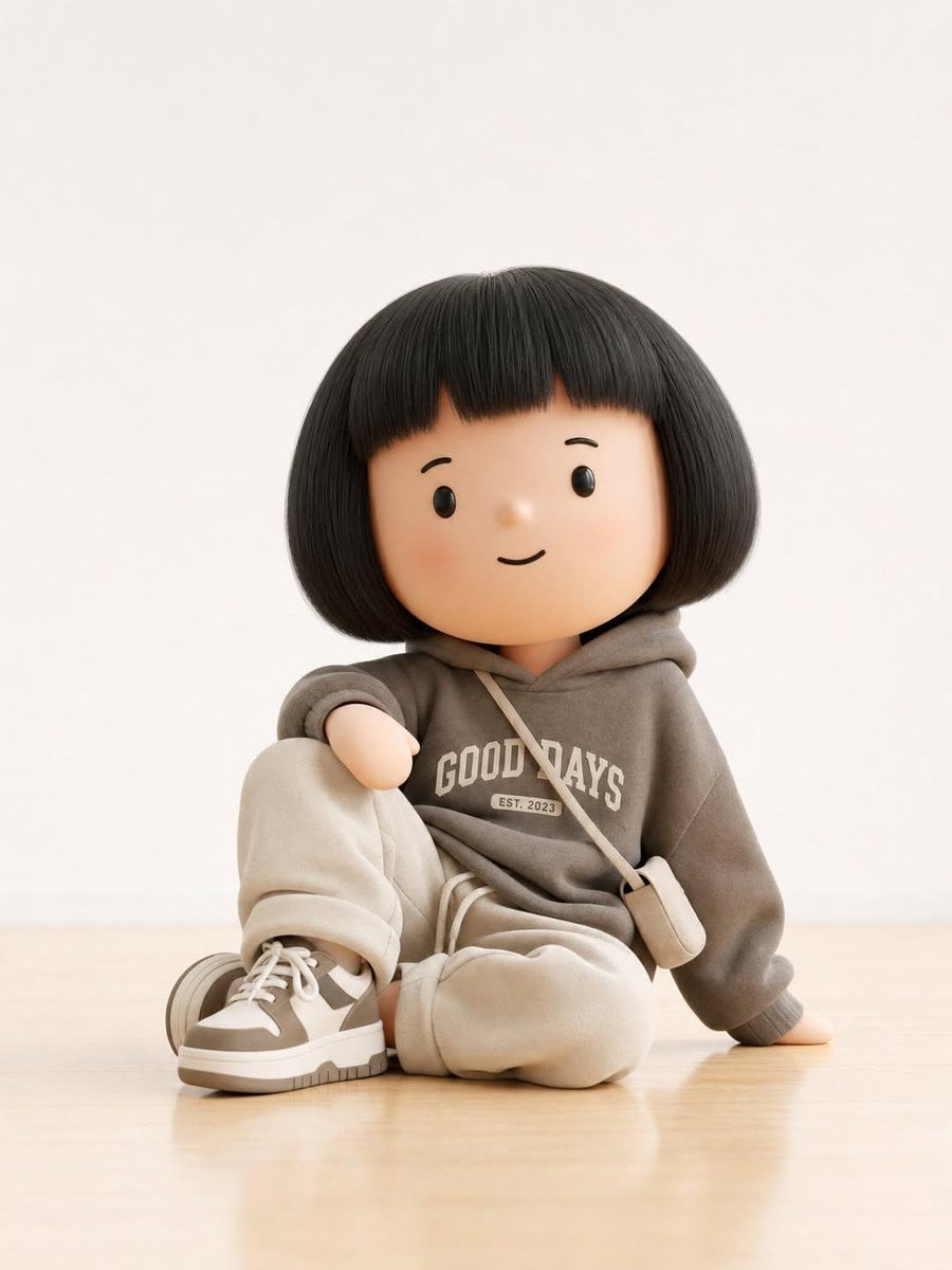 Generate a designer art toy / collectible figurine designed to showcase a trendy - AI生成图片 3