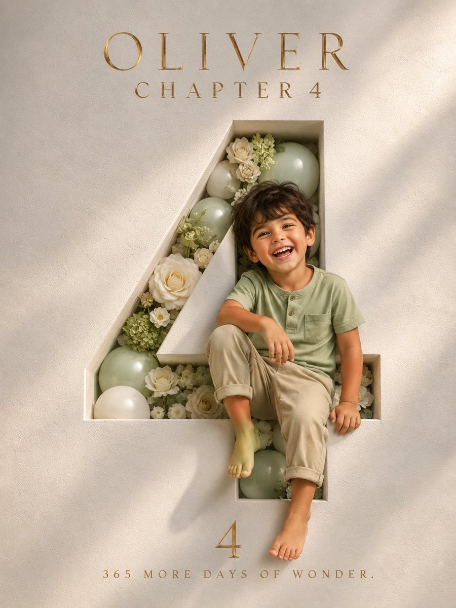 Professional luxury birthday poster, 3:4 portrait composition, ultra high-end st - AI生成图片 4