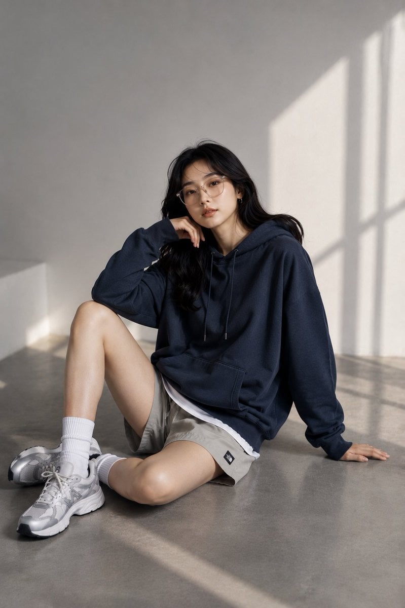 Create a premium fashion-editorial half-body portrait of a beautiful young East - AI生成图片 2
