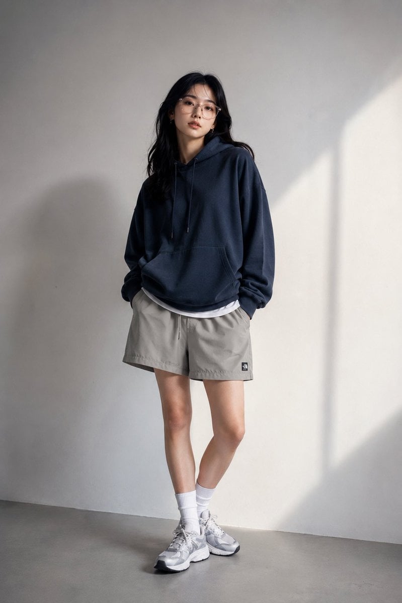 Create a premium fashion-editorial half-body portrait of a beautiful young East - AI生成图片 3